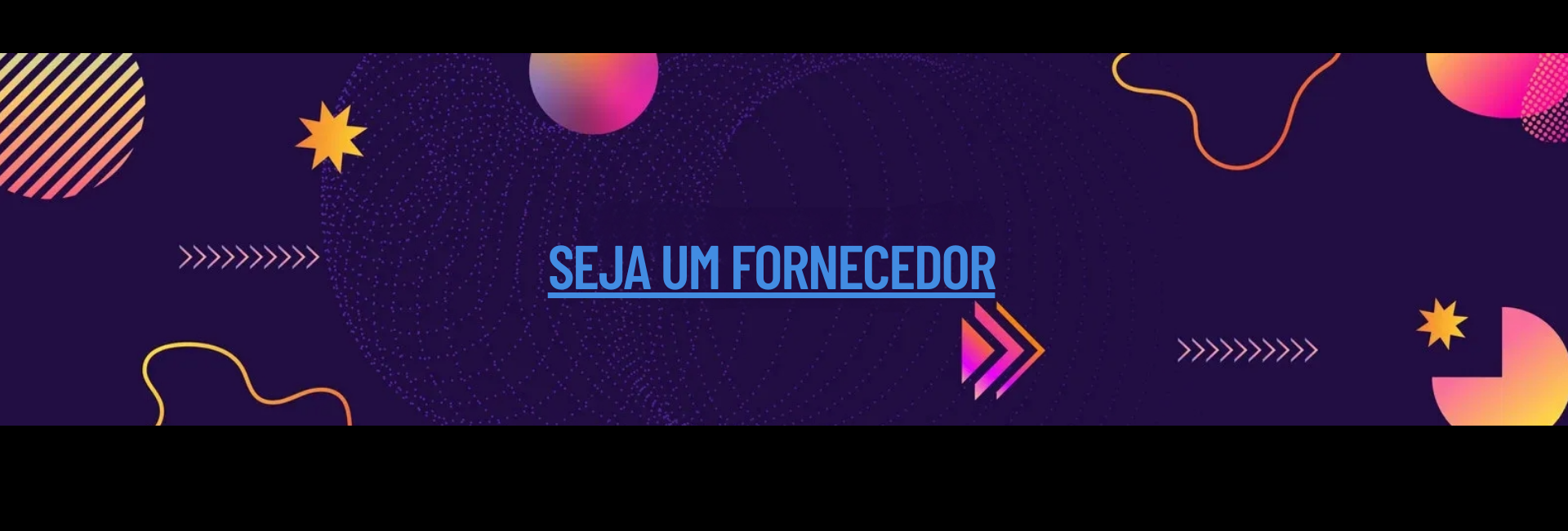 Banner da barra superior